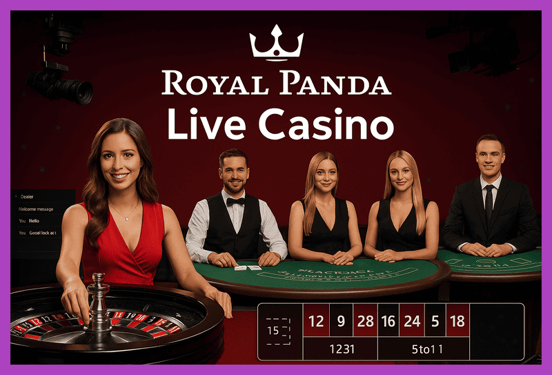O ROYALPANDA Live Casino lança promoções regularmente
